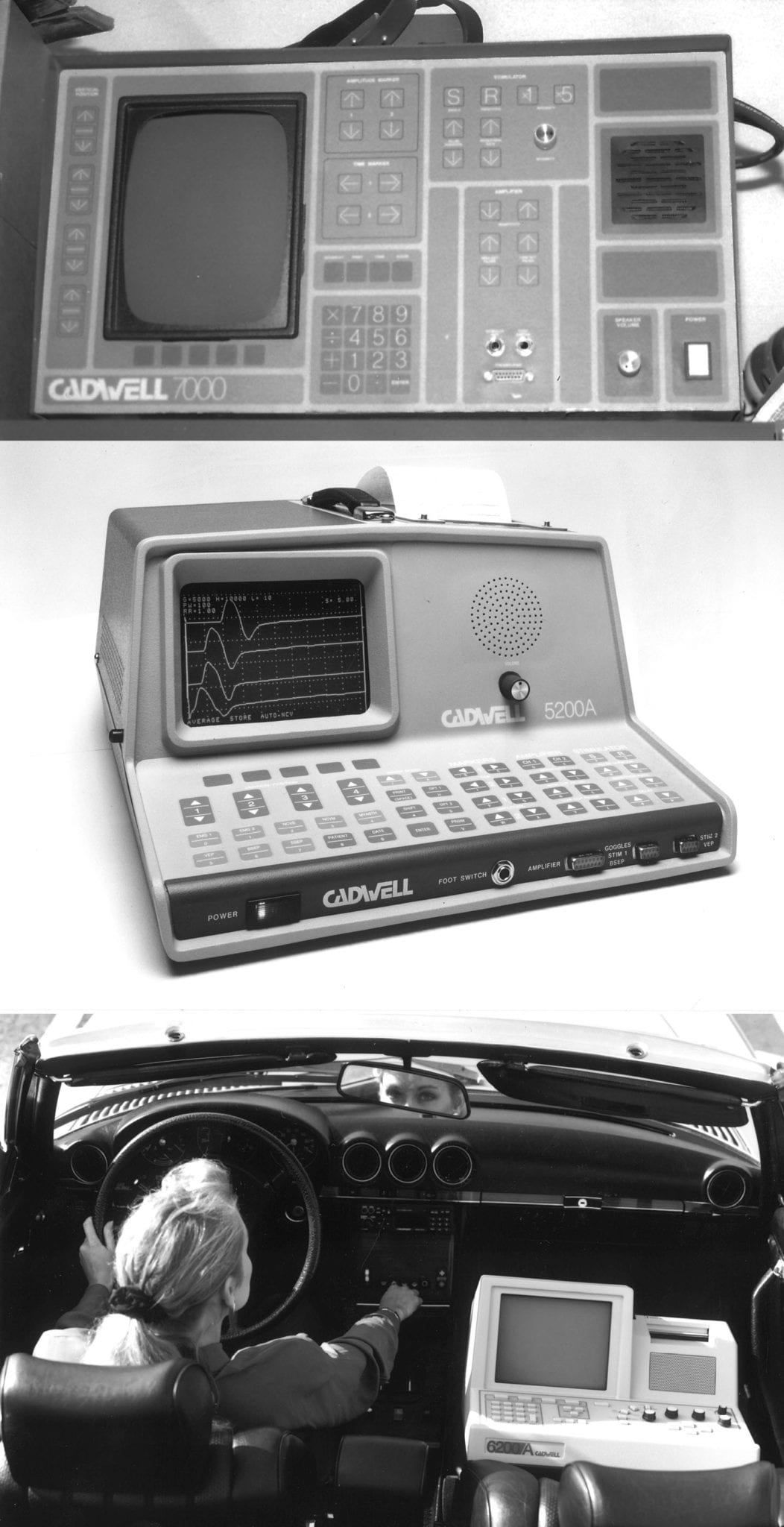 Historical Cadwell EMG machines