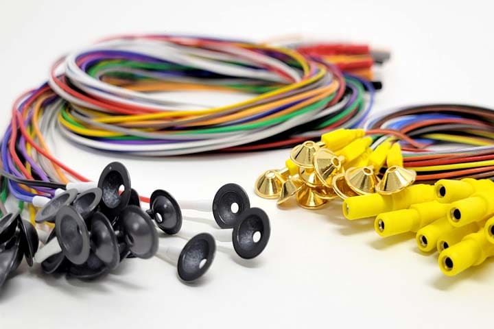 Cadwell disposable and gold cup EEG electrodes Cadwell disposable and gold cup EEG electrodes