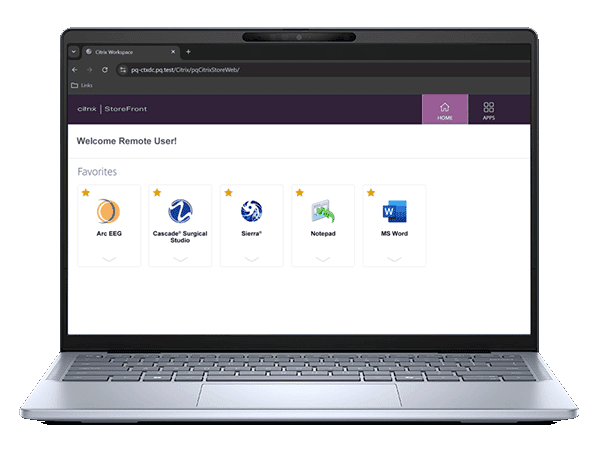 Citrix Ready Access to Cadwell software apps via Citrix