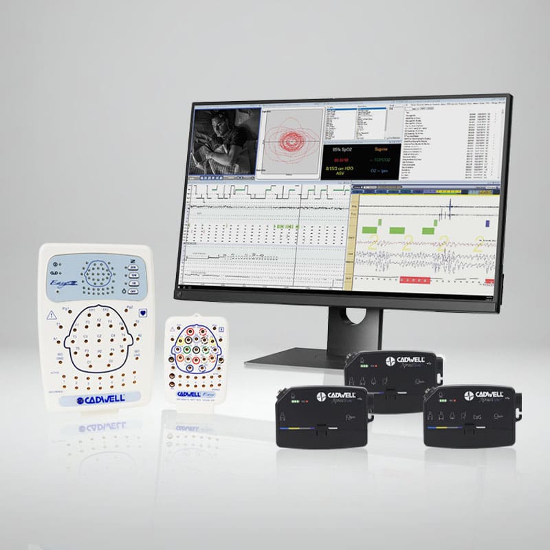 Cadwell Easy III amplifier and remote input box